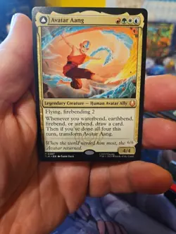 MTG - Avatar: The Last Airbender - Avatar Aang Aang, Master of Elements - NMNF - Image 1