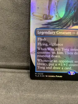 MTG Wan Shi Tong, Librarian Borderless Foil Near Mint Pack Fresh M0320 Avatar - Image 4