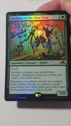 Kodama of the West Tree Promo Pack: Kamigawa: Neon Dynasty Foil - Image 2