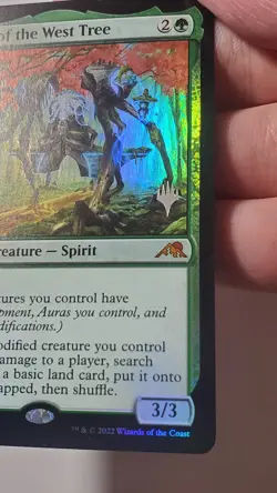 Kodama of the West Tree Promo Pack: Kamigawa: Neon Dynasty Foil - Image 3