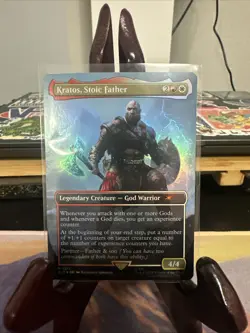 Kratos, Stoic Father Secret Lair Drop Foil - Image 1
