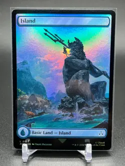 MTG Island 0104 Assassin's Creed Full Art Basic Land Island Foil - Image 1