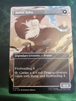 Mint/Near-Mint, English - 1 x MTG The Legend of Roku - Borderless - Image 2