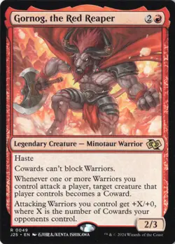 Gornog, the Red Reaper (Anime) R Foundations Jumpstart 49 NM - Image 1