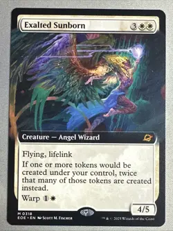 MTG / Exalted Sunborn / EOE / #318 / Regular (Extended Art) / Mythic / NM - Image 1