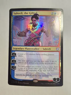 Saheeli, the Gifted Commander 2018 Foil Magic The Gathering Mtg - Image 1