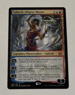 MTG Saheeli, Filigree Master - The Brothers' War LP - Image 1