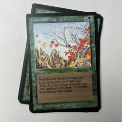 1 x UNTAMED WILDS uncommon 1994 Legends Magic the Gathering NM Vintage - Image 1
