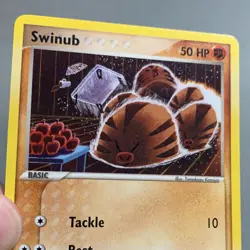 Swinub 79/109 EX Team Rocket Returns Regular Common Pokemon Card English LP-NM - Image 3