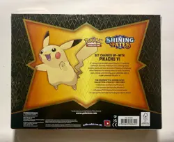 Pokemon TCG Shining Fates Pikachu V Collection Box Factory Sealed - Image 2