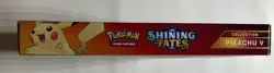 Pokemon TCG Shining Fates Pikachu V Collection Box Factory Sealed - Image 3