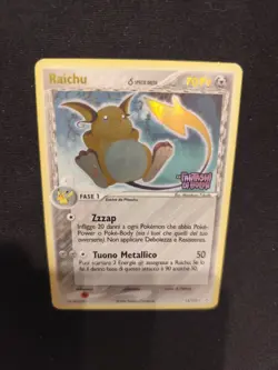Carta Pokemon PSA RAICHU 15/110 PROMO STAMPED SET EX FANTASMI DI HOLON ITA Bgs V - Image 5