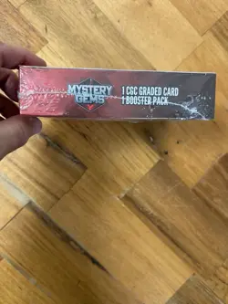 mystery gems pokemon Sealed Box 1 Graded Card & 1 Booster Pack Included - Image 2