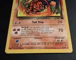Pokemon Dark Charmeleon 32/82 Team Rocket Regular - LP - TCG - Vintage (WotC) - Image 2