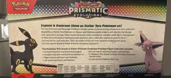 Pokemon TCG Prismatic Evolutions Premium Figure Collection Box Sealed New - Image 2