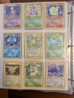 Pokemon Base Set NEAR COMPLETE (100/102) - Charizard, Blastoise, Venusaur- MP/HP - Image 2