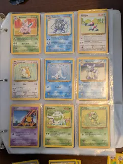 Pokemon Base Set NEAR COMPLETE (100/102) - Charizard, Blastoise, Venusaur- MP/HP - Image 5