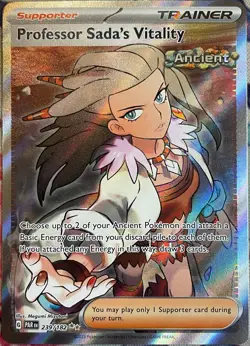 Professor Sada's Vitality Full Art Ultra Rare - 239/182 - Paradox Rift Pokemon - Image 1
