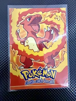 2000 Topps TV Pokemon E4 E5 E6 E7 /12 Charmander Charmeleon Squirtle Vileplume - Image 4