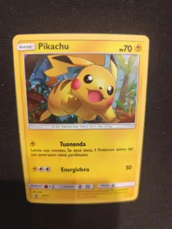 Carta Pokemon PSA PIKACHU PROMO SM76 HOLO RARO SET LEGGENDE IRIDESCENTI ITA 2017 - Image 4