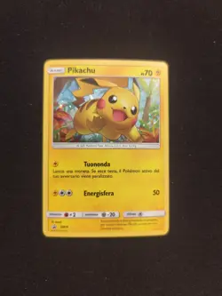 Carta Pokemon PSA PIKACHU PROMO SM76 HOLO RARO SET LEGGENDE IRIDESCENTI ITA 2017 - Image 5
