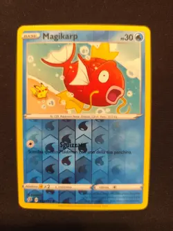 Carta Pokemon PSA MAGIKARP # 039/192 Set FRAGORE RIBELLE ITA PIKACHU 2020 HOLO V - Image 5