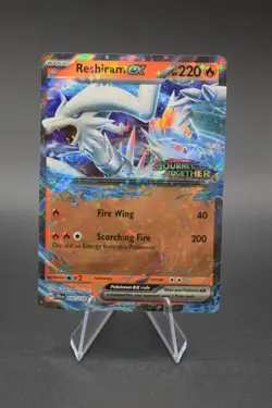 Reshiram ex Journey Together Stamped Promo - 030/159 Double Rare 30 Pokemon NM - Image 1