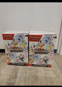Pokemon TCG Prismatic Evolutions Booster Bundle Sealed Lot of 2 New Sealed - Image 2
