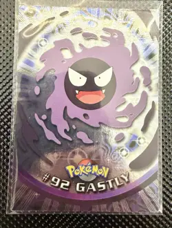 Pokemon 2000 Topps Series 2 Ghastly Holo Foil Haunter Gengar Tower Of Terror Set - Image 2