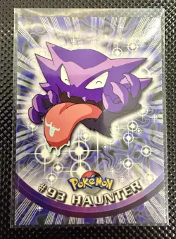 Pokemon 2000 Topps Series 2 Ghastly Holo Foil Haunter Gengar Tower Of Terror Set - Image 3