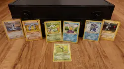 7x Base Set Pokemon - Shadowless English - Vintage 1999 - Squirtle, Bulbasaur... - Image 1