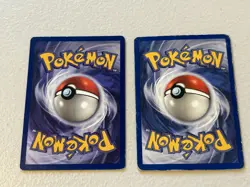 Lot Of Pokemon Cards: Vaporeon 12/64, Eevee 51/64 Jungle Set 1st Edition - Image 2