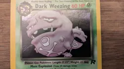 Pokemon Dark Weezing #14/82 Holo Rare - 2000 WotC Team Rocket Set - NM - Image 2