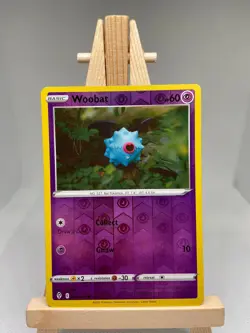 Woobat - Reverse Holo - Evolving Skies 068/203 - MINT - Pokemon - Image 1