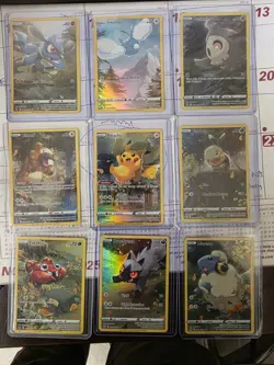 Pokemon TCG Crown Zenith Galarian Gallery NM Full Art Set of 9 GG26 - GG34 - Image 1