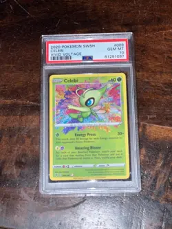Pokemon Vivid Voltage Celebi 009/185 Amazing Rare PSA 10 Gem Mint - Image 1