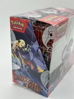 Pokemon TCG Destined Rivals Booster Box Sealed NM Box! With Plastic Protector - Image 2