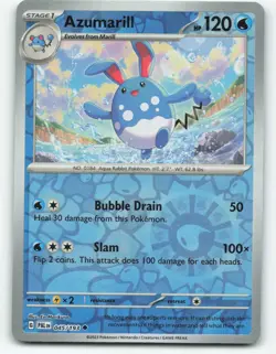 Azumarill 045/193 reverse holo, Pokemon TCG Paldea Evolved NM - Image 1