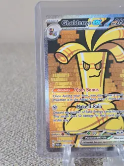Pokemon: 1x Gholdengo ex - 252/182 - Special Illustration Rare - NM SV Paradox R - Image 3