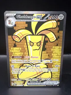 Pokemon Gholdengo ex 252/182 SV04: Paradox Rift Holo - Image 2