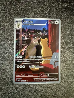 PERSIAN FULL ART - POKEMON 078/064 EV6.5 SFA FABLE NEBULEUSE NEUF FR - Image 1