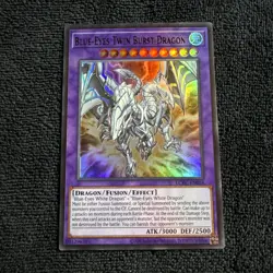 Blue-Eyes Twin Burst Dragon LCKC-EN058 Legendary Collection Kaiba - Image 1