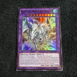 Blue-Eyes Twin Burst Dragon LCKC-EN058 Legendary Collection Kaiba - Image 4