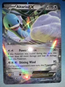 Altaria EX 83/124 XY Fates Collide Holo Ultra Rare Pokemon Card - Image 1