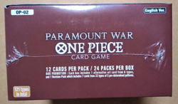 One Piece Card Game TCG OP-02 Paramount War 1st Ed. Booster Box English Sealed - Image 4