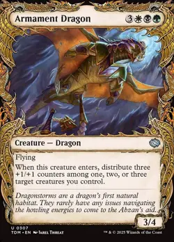Armament Dragon (Showcase) - MTG Cards Shop - Image 1