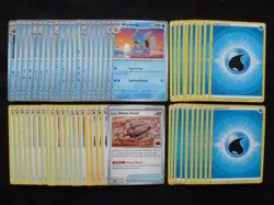 POKEMON 60 CARD WATER / WARTORTLE / KINGLER ORIGINAL 151 DECK *READY TO PLAY* - Image 1