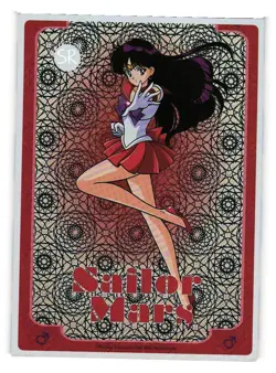 Sailor Mars SR SR-54-11 Sailor Moon Crystal Anime Card - Image 1
