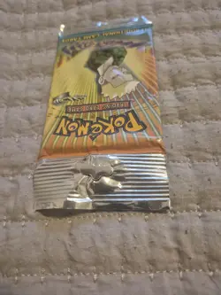 Pokemon Cards Wizards of the Coast Vintage TCG Booster Pack Gym Heroes Lt. Surge - Image 3