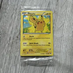 XY Base Set Pikachu Holo 42/146 - Pokemon Card Pikachu - Sealed/New - Image 1